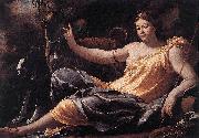 Simon Vouet Diana oil painting artist